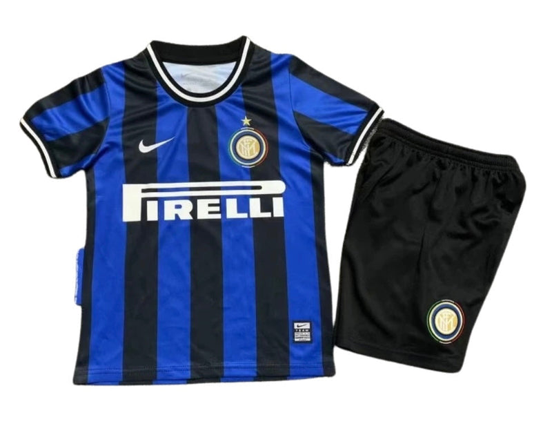 T-shirt et short Inter Home pour enfant Retro 09/10