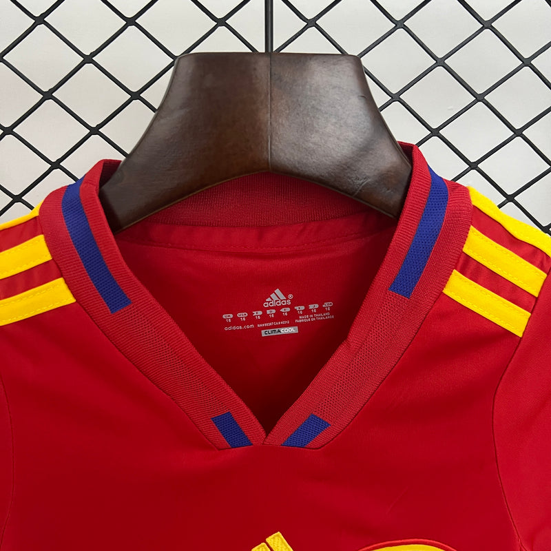 T-shirt et short Enfant Espagne Rétro Home 2010