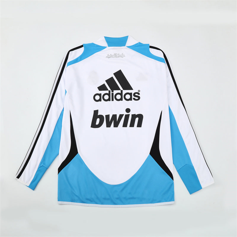 Maillot d'entraînement rétro à manches longues Real Madrid 12/13