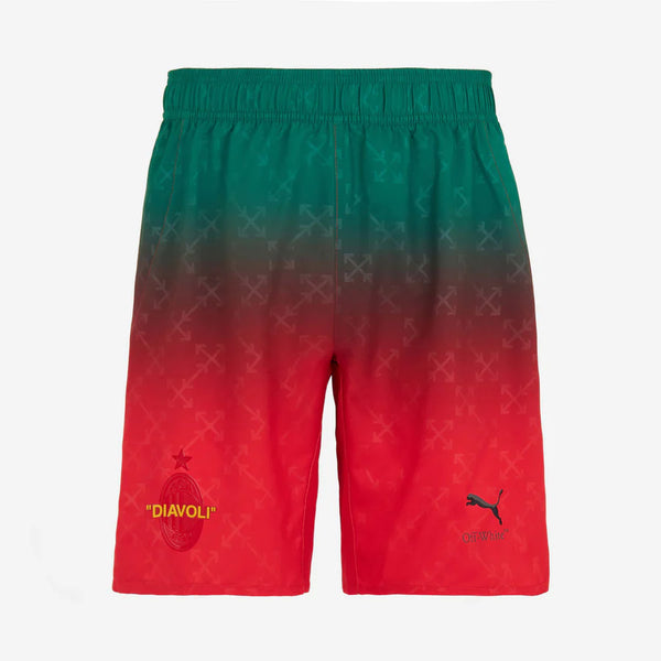 SHORT RED PUMA X AC MILAN X OFF-WHITE 24/25