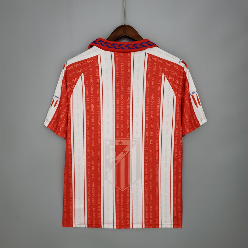 Maillot Rétro Atlético de Madrid Home 95/96