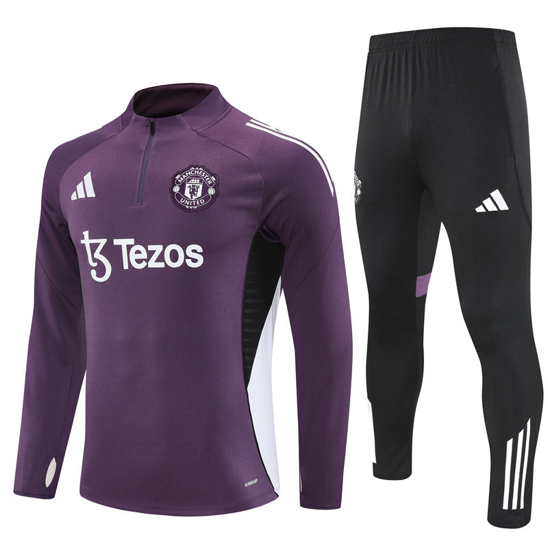 Ensemble Survêtement de Football Enfant Manchester United 25/26