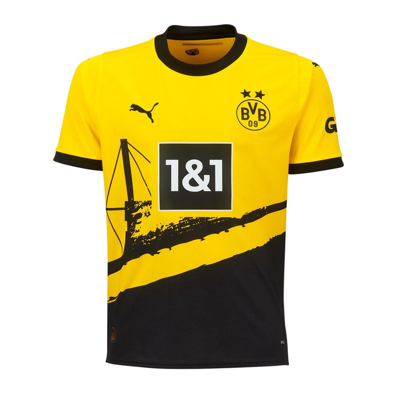 Maillot du Borussia Dortmund Home 23/24 - Jaune et Noir