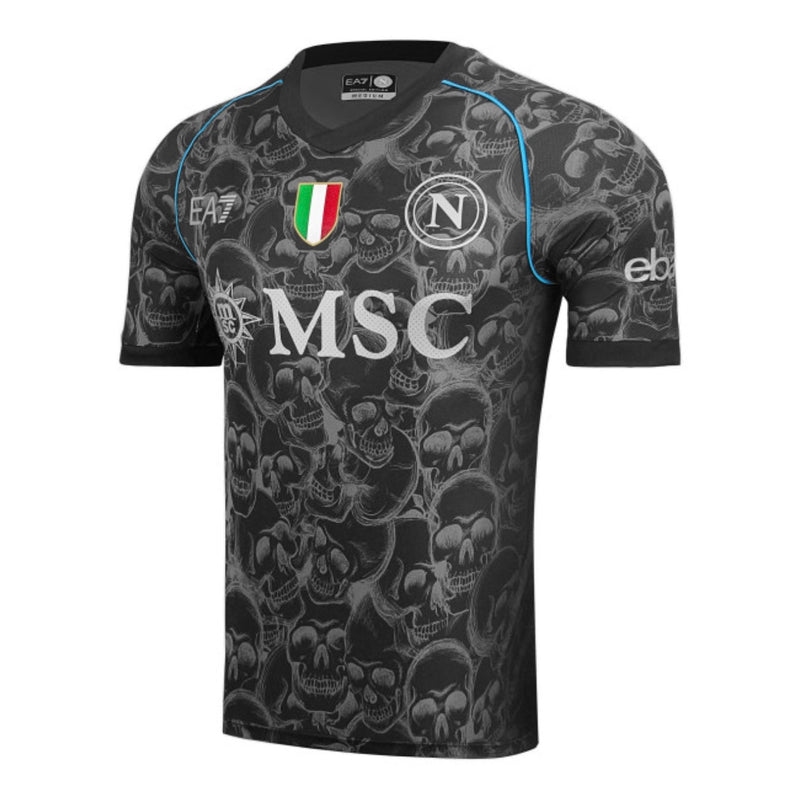 Maillot de match SSC Napoli Halloween Special Edition 23/24 - Avec bouclier