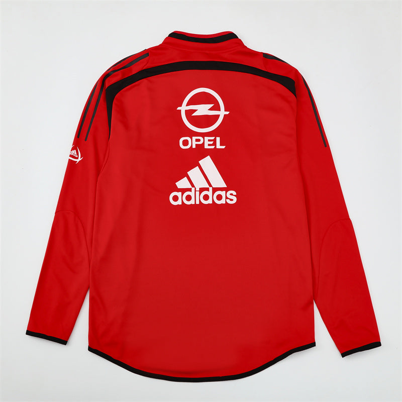 Maillot d'entraînement rétro à manches longues AC Milan 04/05