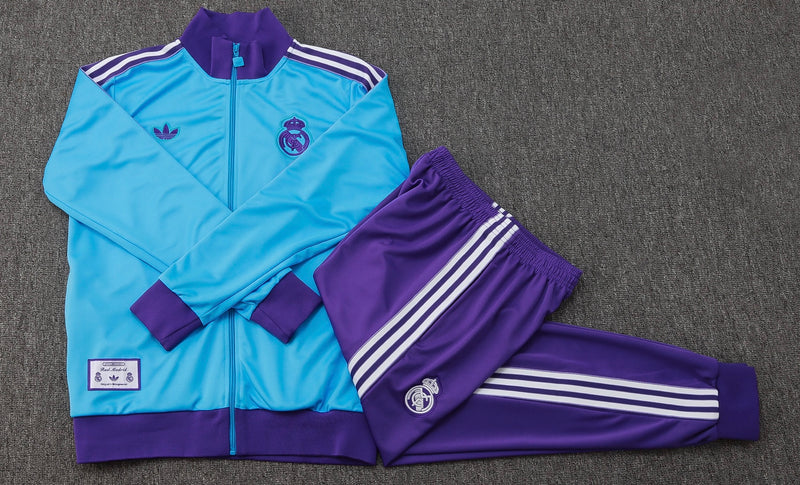 Ensemble Survêtement de Football Enfant Real Madrid 25/26