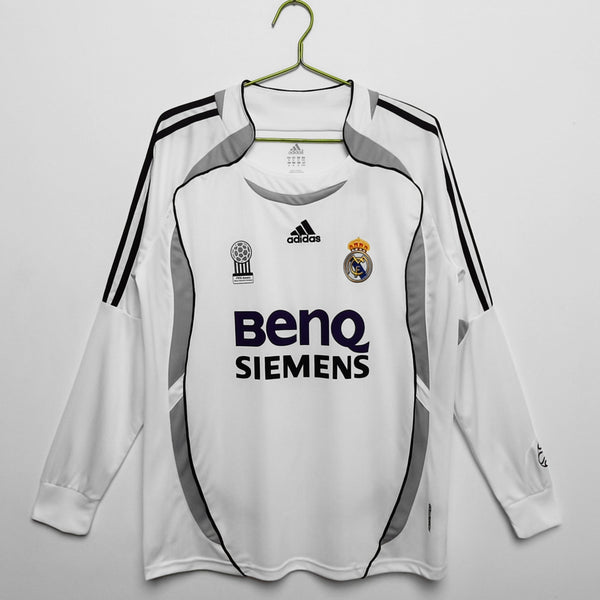 Maillot rétro manches longues Real Madrid 2006/07