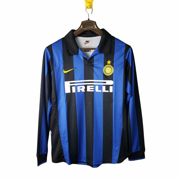 Chemise rétro manches longues Inter 98/99