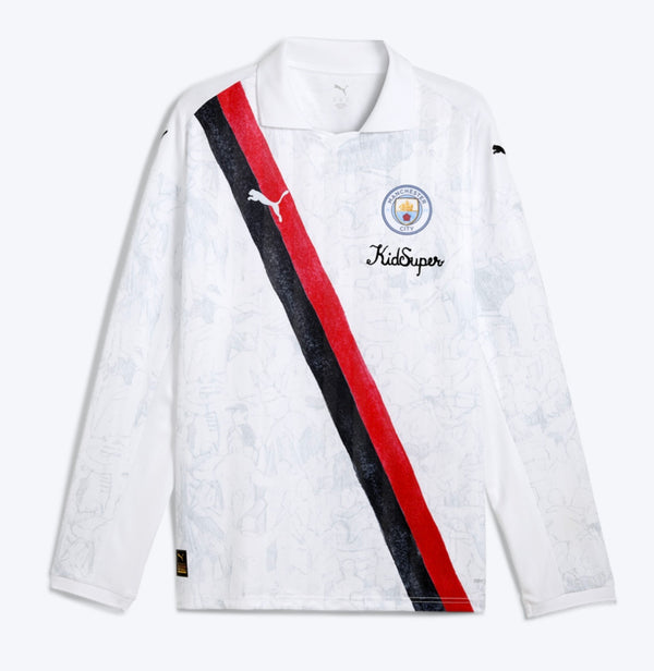 Maillot Manchester City KidSuper Manche Longue 25/26