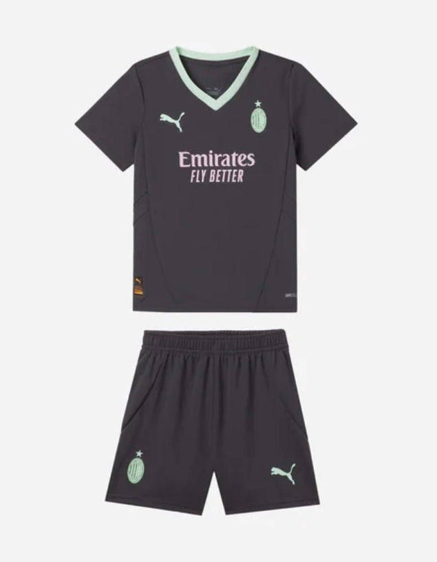 T-shirt et Short pour Enfant AC MILAN Third 24/25