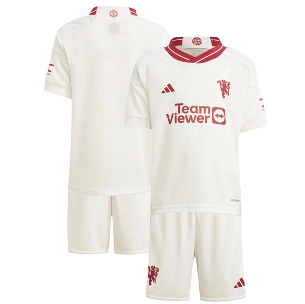 T-shirt et short Manchester United pour enfant Away 23/24