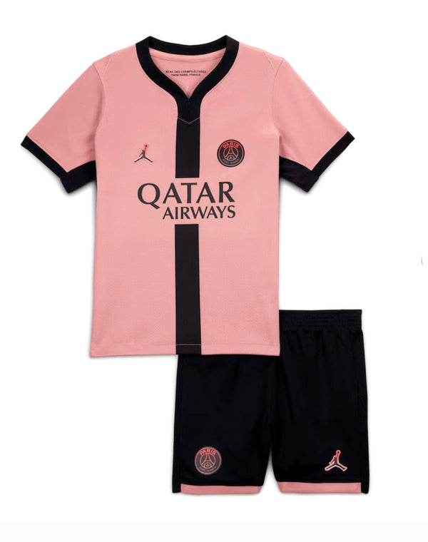 T-shirt et short PSG pour enfant x Jordan Third 24/25 Enfant