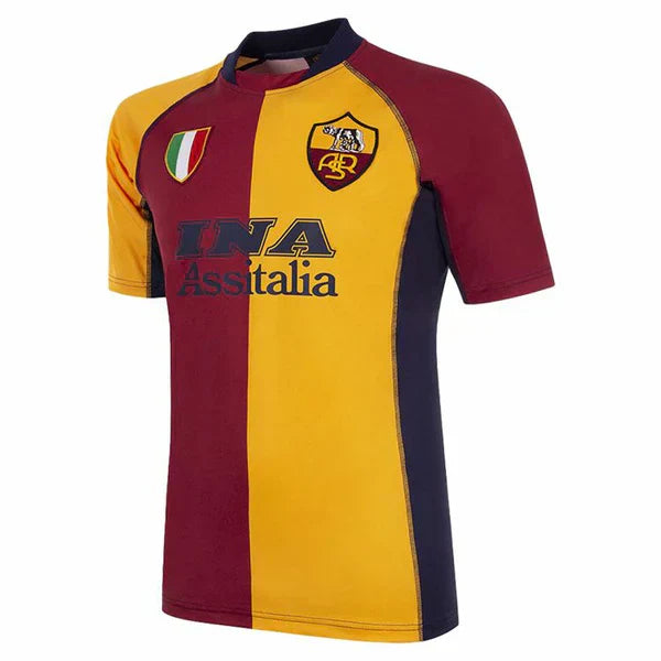 Maillot rétro home Roma 2001-2002