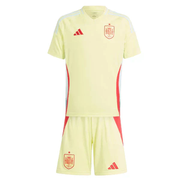 T-shirt et short Enfant Espagne Away 2024