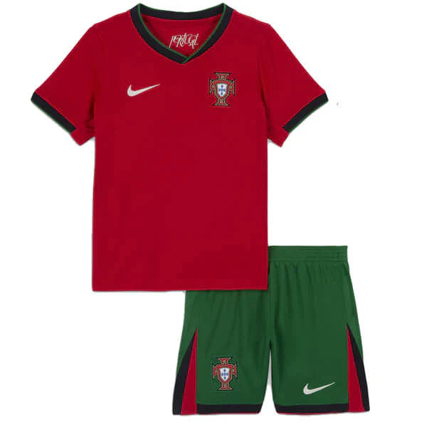 T-shirt et Short pour Enfant Portugal home 24/25