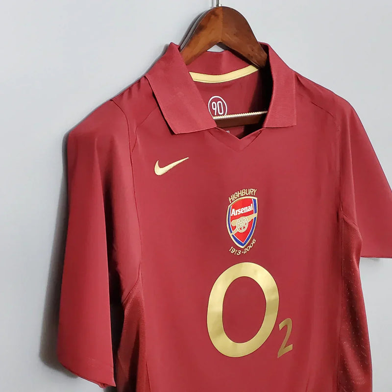 Maillot Rétro Arsenal Domicile 05/06