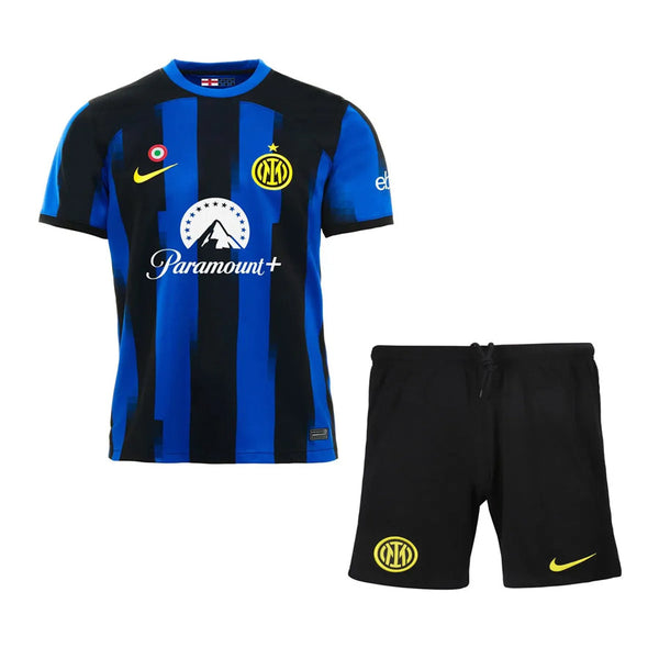 T-shirt et short Inter pour enfants Home 23/24