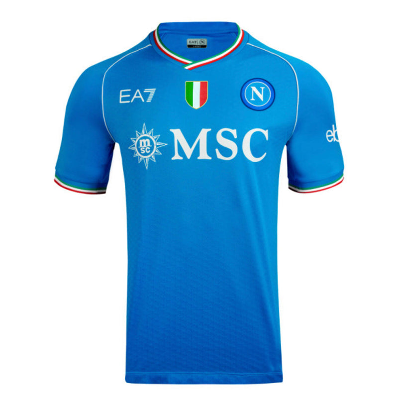 Maillot de Match Home SSC Napoli 23/24 - Avec Scudetto