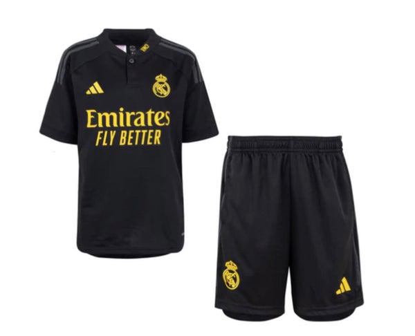 T-shirt et short enfant Real Madrid Third 23/24