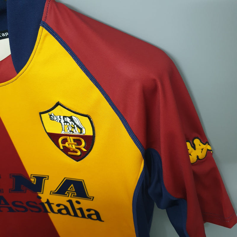 Maillot rétro home Roma 2001-2002