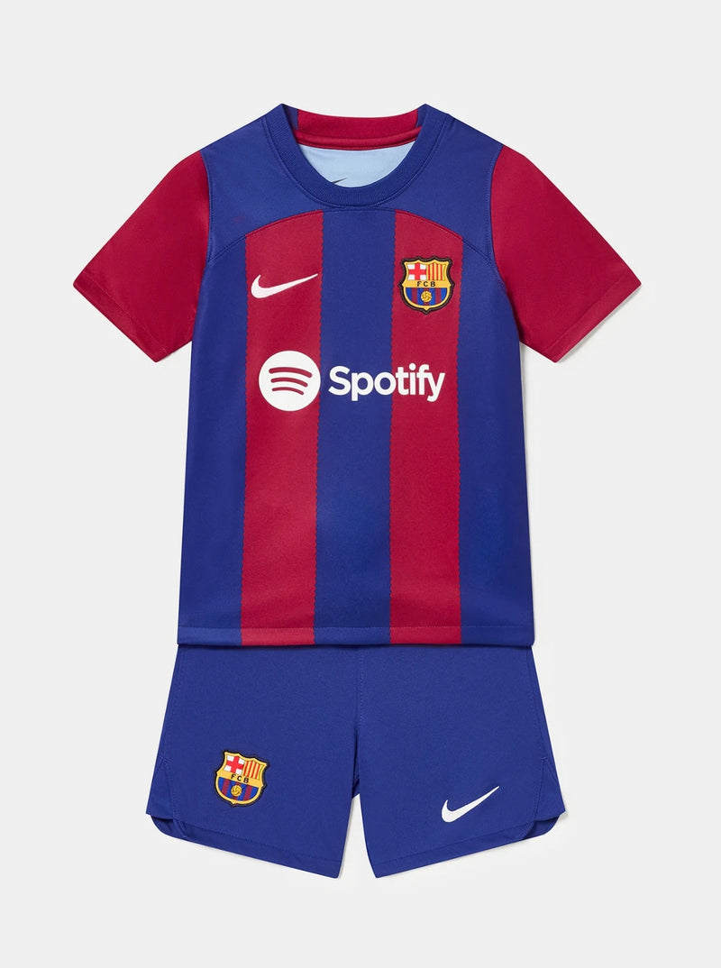 T-shirt et Short Enfant FC Barcelone 23/24