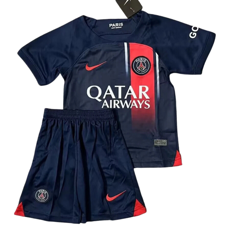 T-shirt et short PSG pour enfant home 23/24