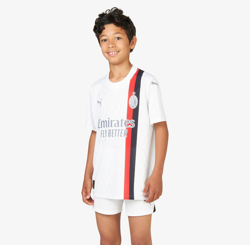 T-shirt et Short pour Enfant AC MILAN Away 23/24