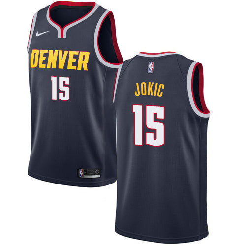 Maillot NBA - Denver Nuggets Blanc - Jokic #15