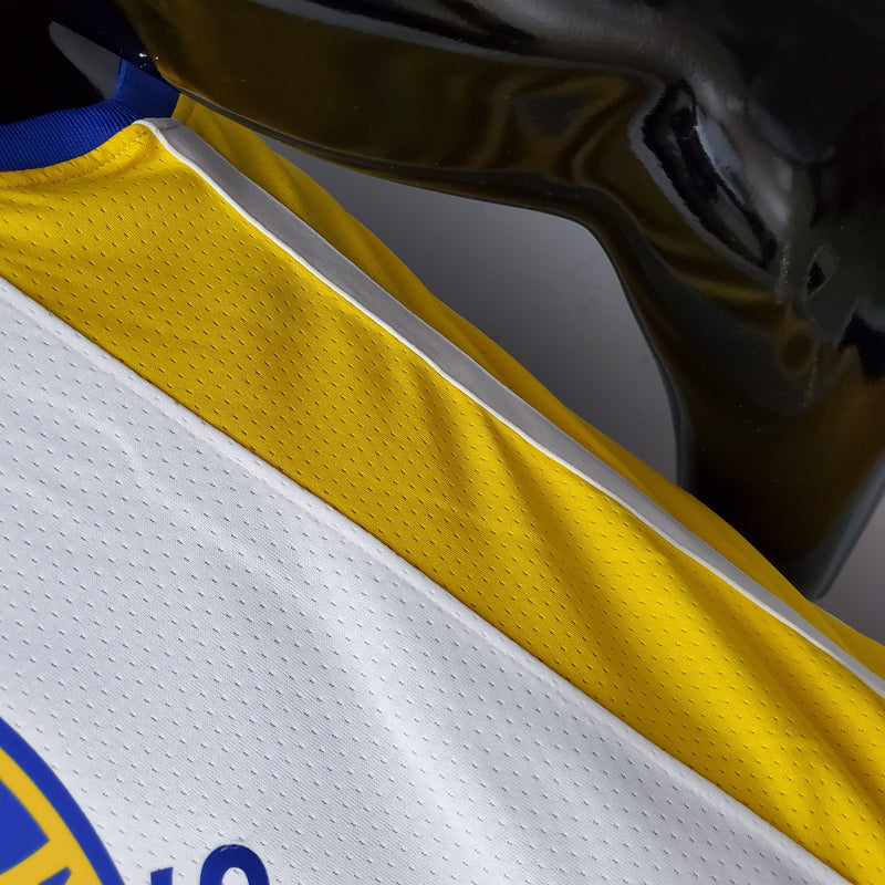 Maillot NBA blanc n°1. 30 Curry des Golden State Warriors du Mexique, édition 75e anniversaire