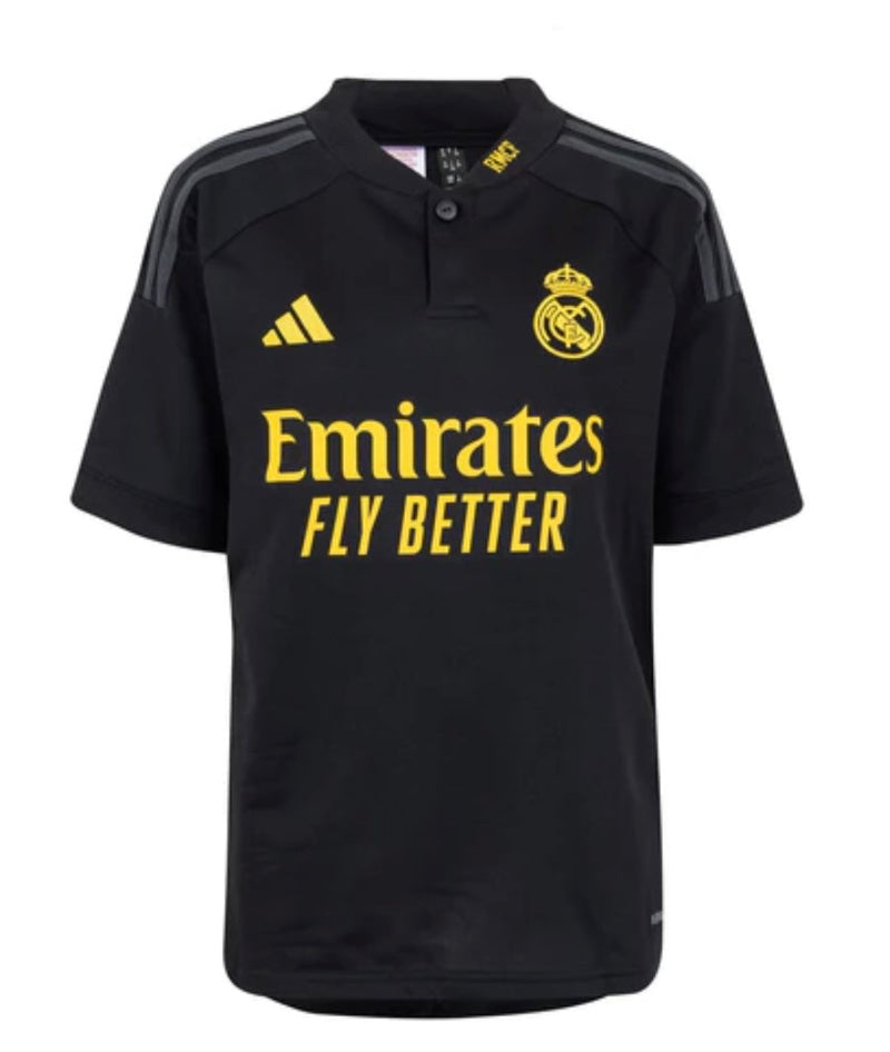 T-shirt et Short Third Enfant Real Madrid 23/24 - Patch La Liga + CWC