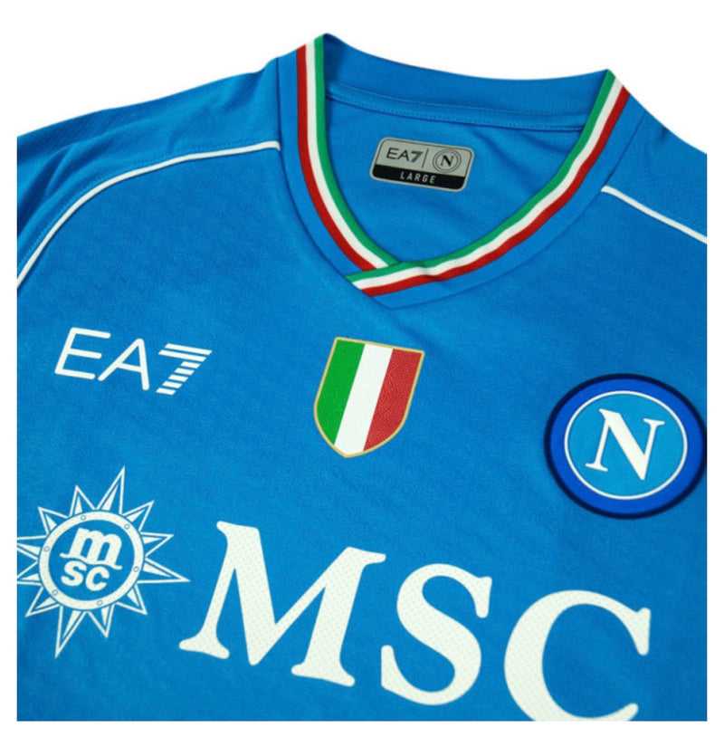 SSC Napoli Maillot Home Joueur Version 23/24