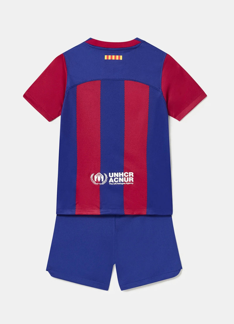 T-shirt et Short Enfant FC Barcelone 23/24