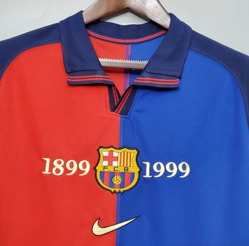 Maillot Rétro Centenaire du FC Barcelone 1899/1999