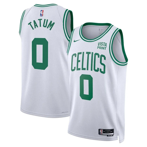 Maillot NBA Boston Celtics Blanc – Tatum #0