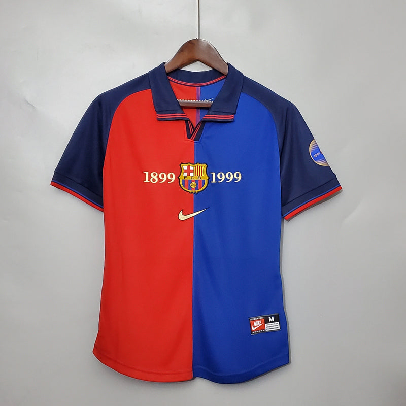 Maillot Rétro Centenaire du FC Barcelone 1899/1999