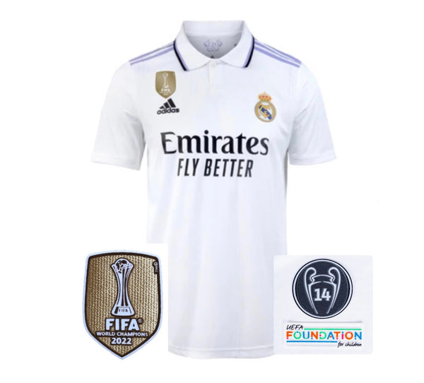 Maillot Champions CWC + UCL du Real Madrid