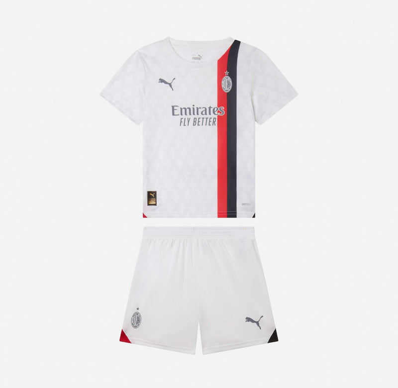 T-shirt et Short pour Enfant AC MILAN Away 23/24