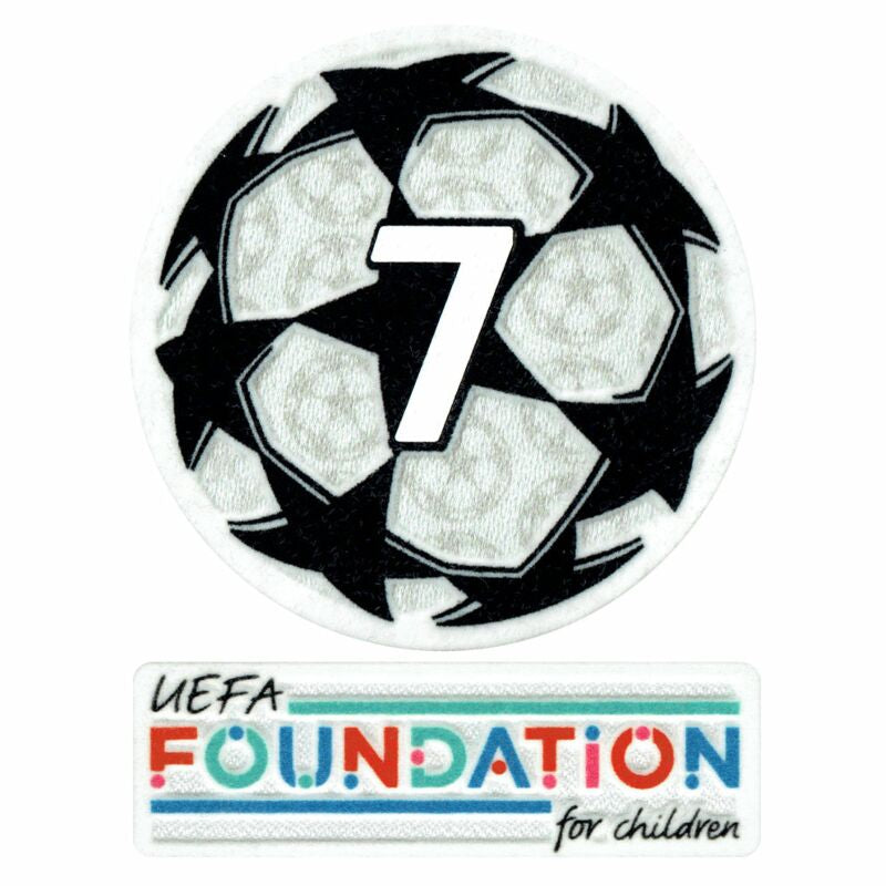 21-23 UCL Starball 7 fois vainqueur + Patch de jeu de la Fondation UEFA